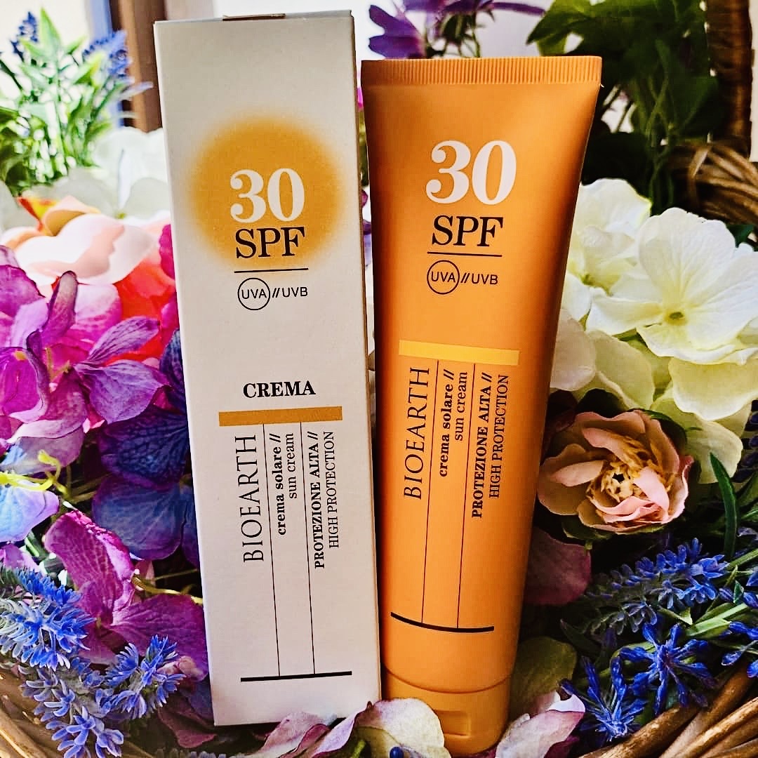 Bioearth-Crema solare viso SPF 30