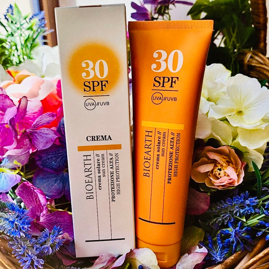 Bioearth-Crema solare viso SPF 30
