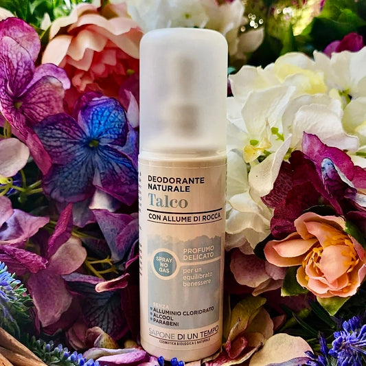 Sapone di un tempo-Deodorante spray al Talco