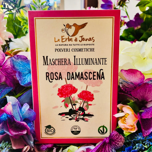 Erbe di Janas-Maschera Illuminante - Rosa Damascena
