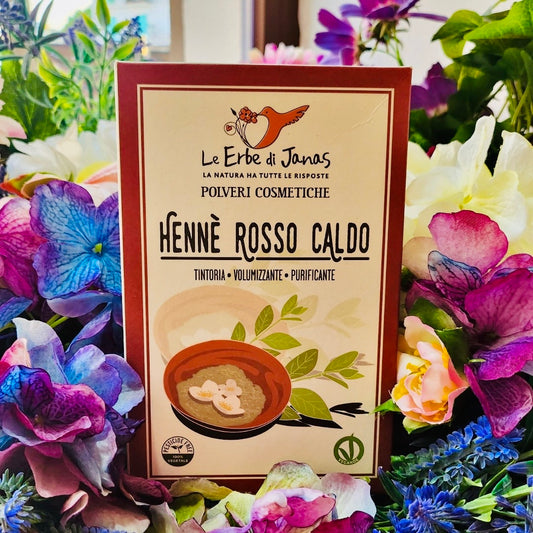 Erbe di Janans- Hennè rosso caldo