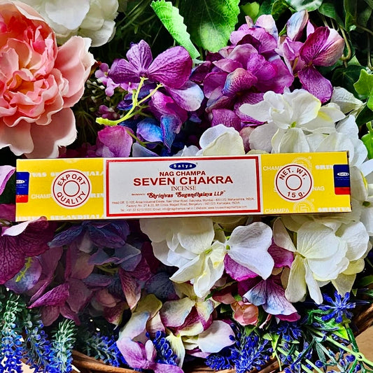 7 Chakra Bastoncini incenso Satya Nag Champa Seven Chakra