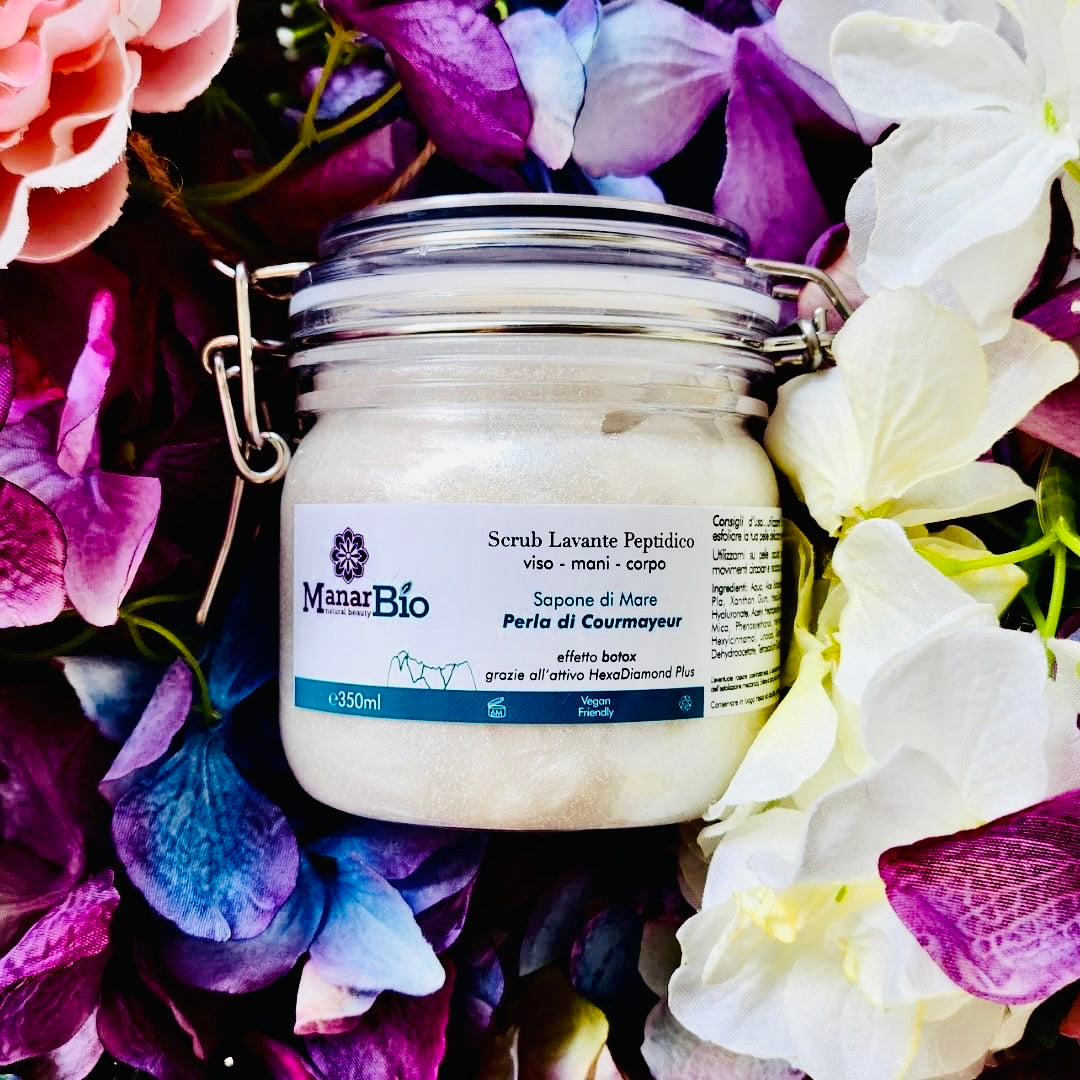 Manar Bio-Scrub Lavante Peptidico-Effetto botox