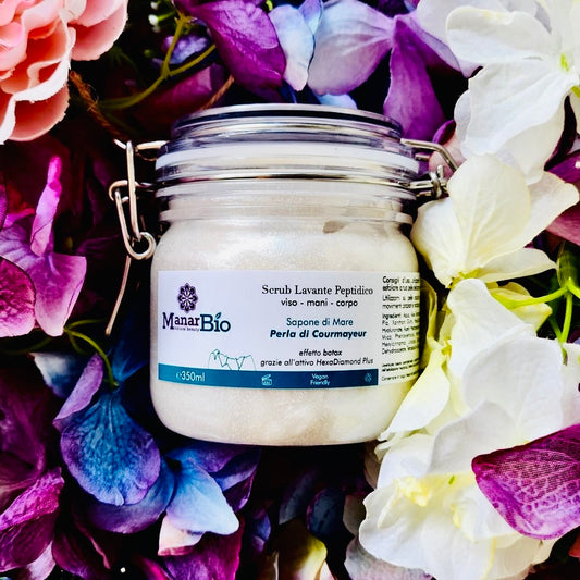 Manar Bio-Scrub Lavante Peptidico-Effetto botox