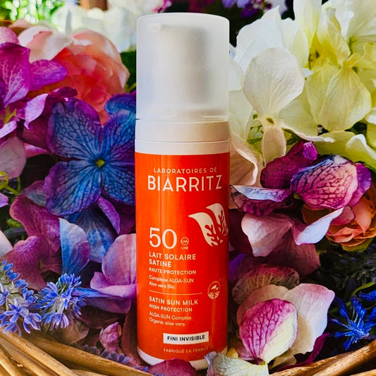 Laboratoires de Biarrits-Latte solare satinato SPF50