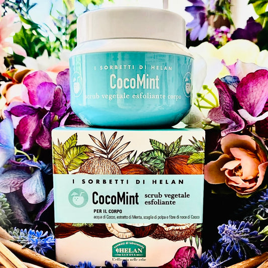 Helan Cosmesi-I Sorbetti di Helan - CocoMint Scrub Vegetale Esfoliante
