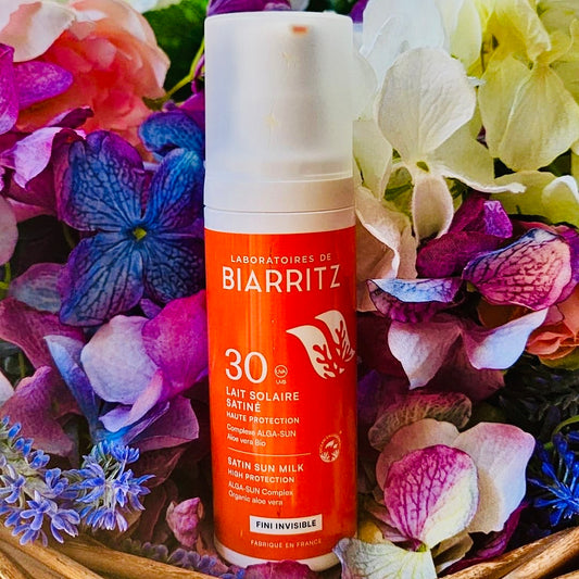 Laboratoires de Biarritz-Latte solare satinato SPF30