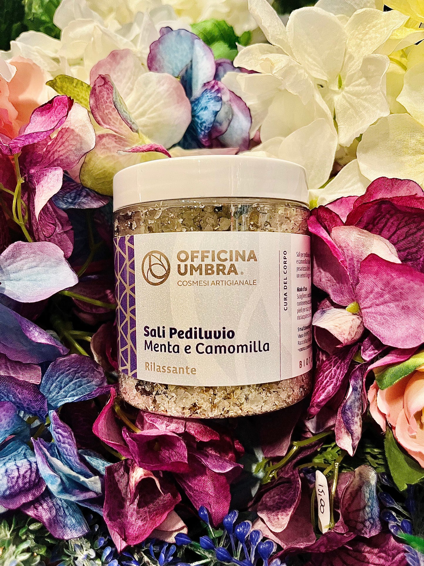 Officina Umbra-Sali pediluvio menta e camomilla