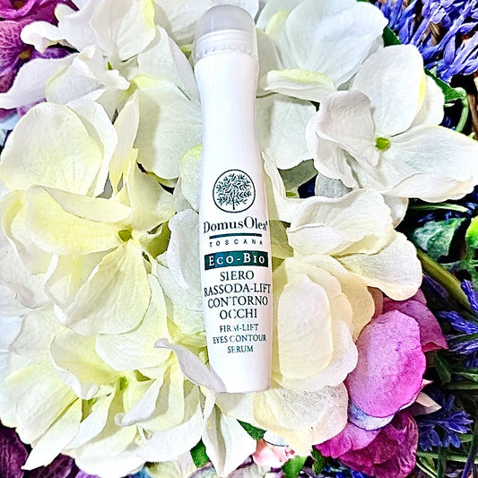 Siero dal profumo fresco e dalla texture leggera, adatta alla piacevole scorrevolezza del massaggio con Roll-On. Ad elevato contenuto di principi funzionali, è specifico per il trattamento degli inestetismi del contorno occhi (Rughe, Borse, Occhiaie), per uno sguardo più disteso, fresco e luminoso.