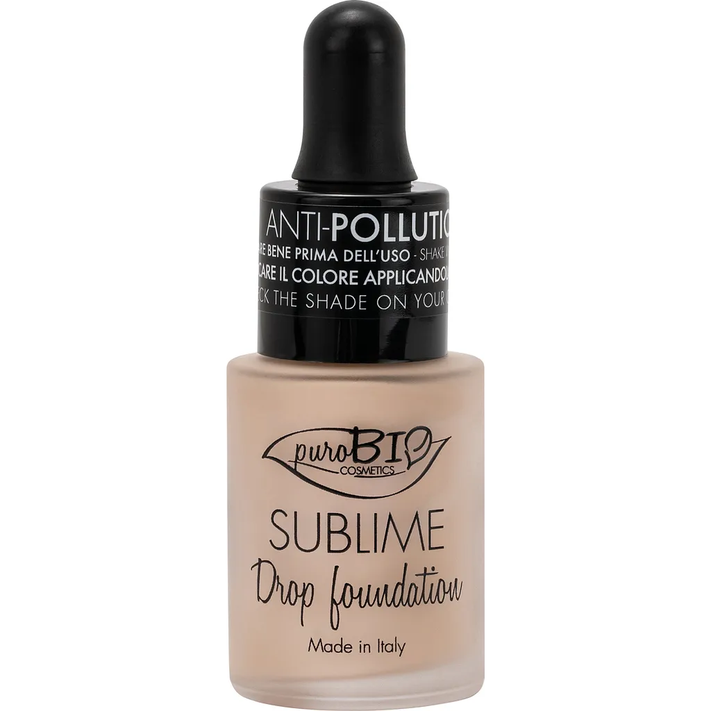 Puro Bio- FONDOTINTA SUBLIME DROP FOUNDATION