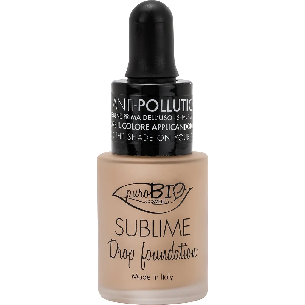 Puro Bio- FONDOTINTA SUBLIME DROP FOUNDATION