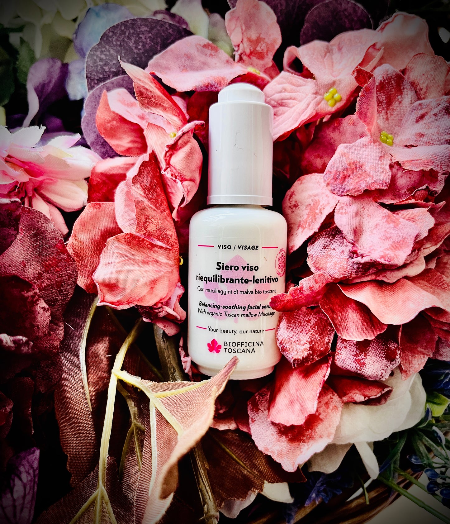 Biofficina Toscana-Siero viso riequilibrante-lenitivo