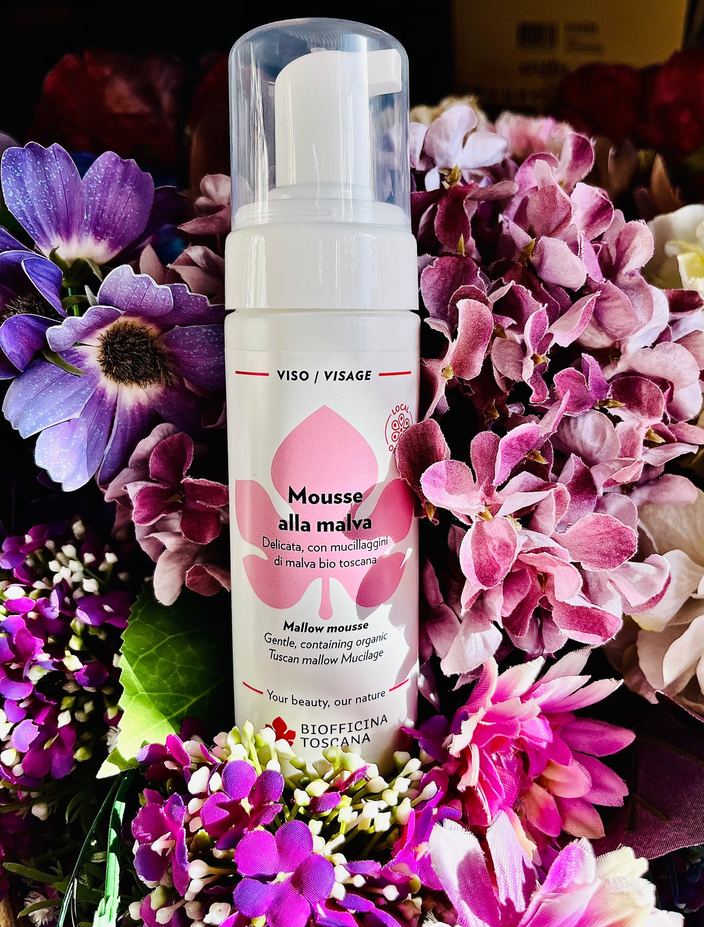 Biofficina Toscana-Mousse alla malva