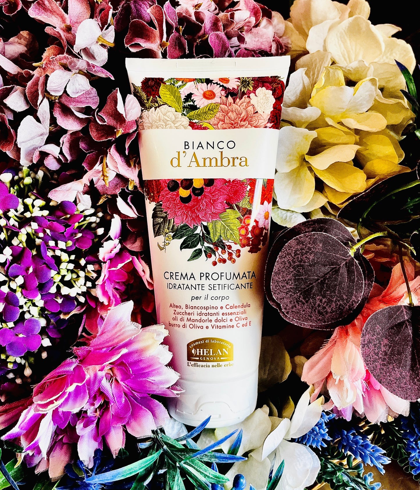 Helan Cosmesi-Crema profumata bianco d'ambra