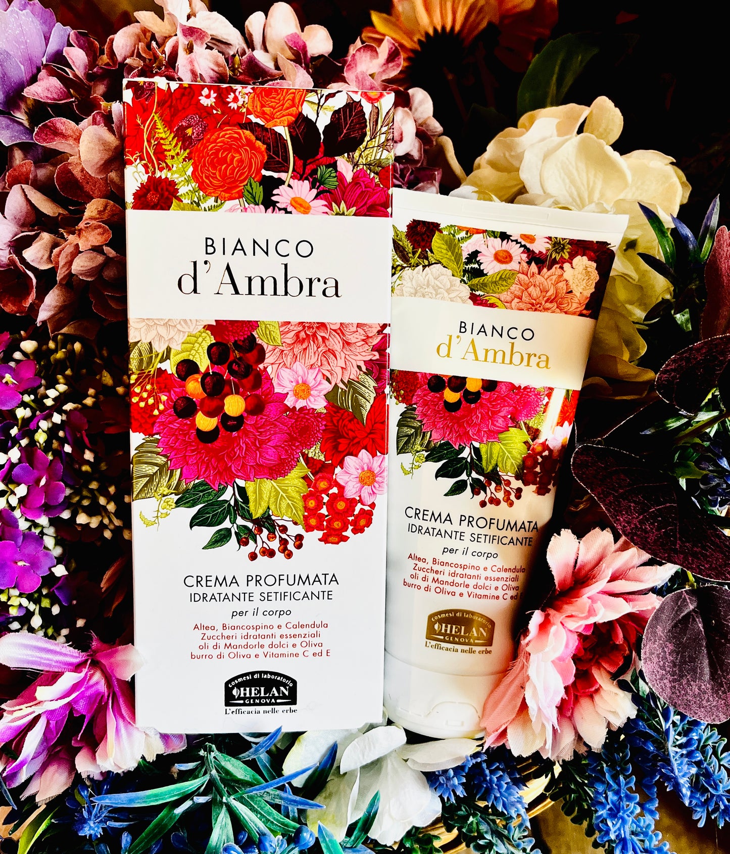 Helan Cosmesi-Crema profumata bianco d'ambra