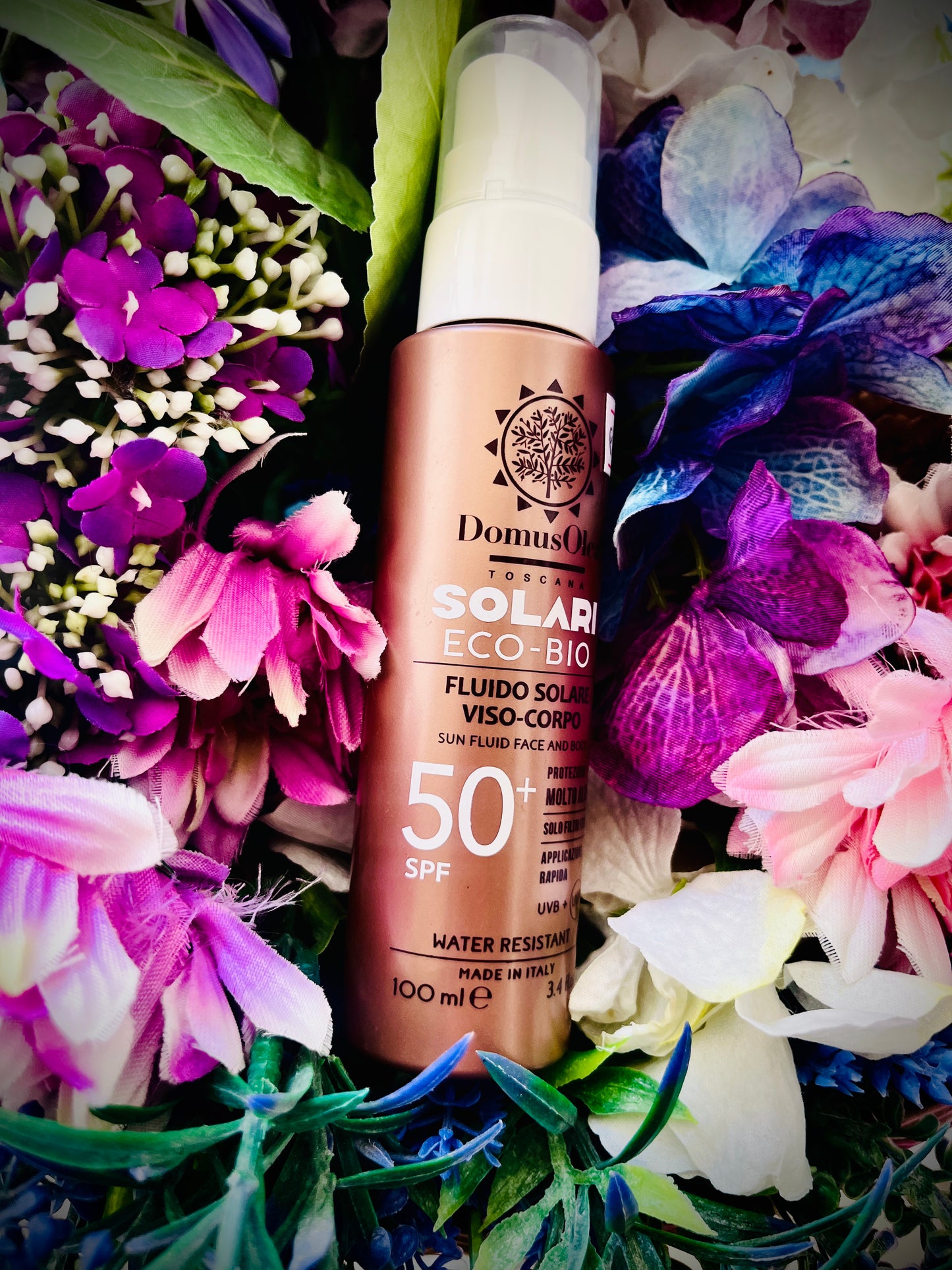 Domus Olea Toscana-FLUIDO SOLARE VISO-CORPO SPF 50+