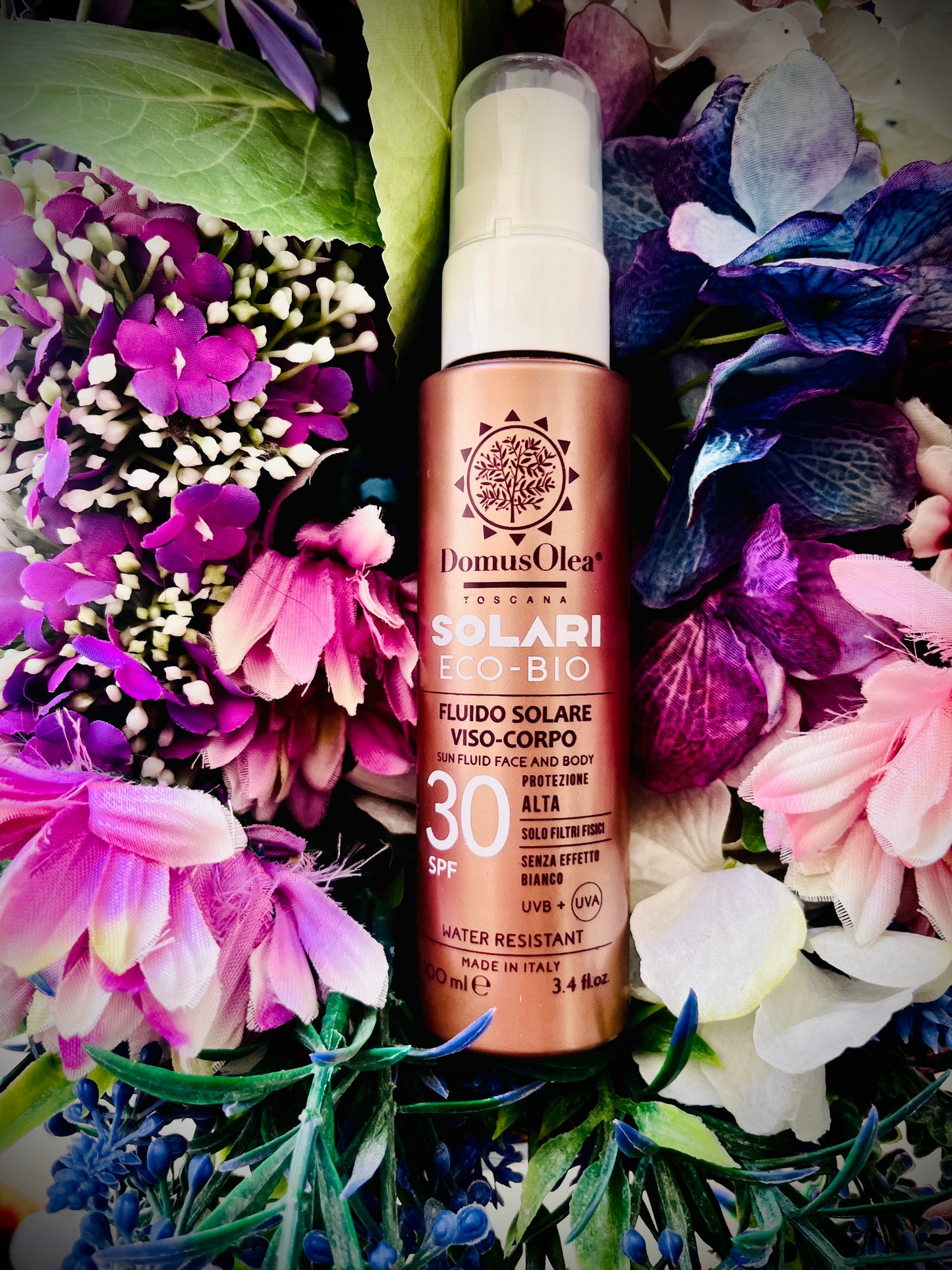 Domus Olea Toscana-FLUIDO SOLARE VISO-CORPO SPF 30
