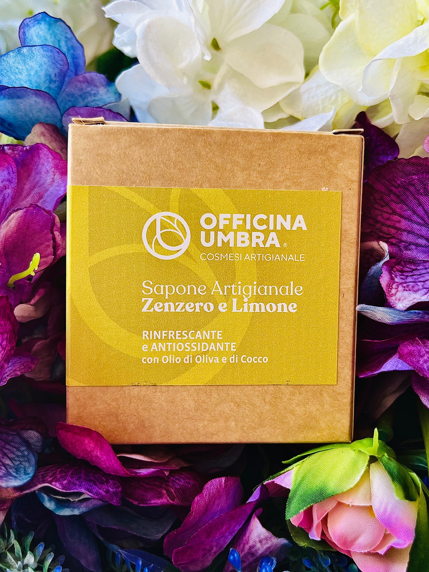 Officina Umbra-Sapone artigianale Zenzero & Limone