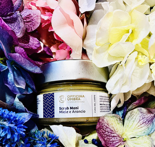 officina Umbra- Scrub mani miele e arancio