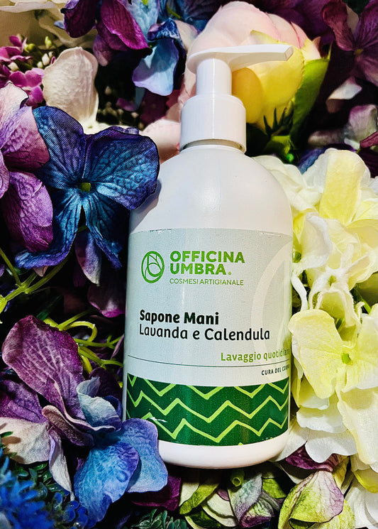 Officina Umbra-Sapone mani Lavanda e calendula