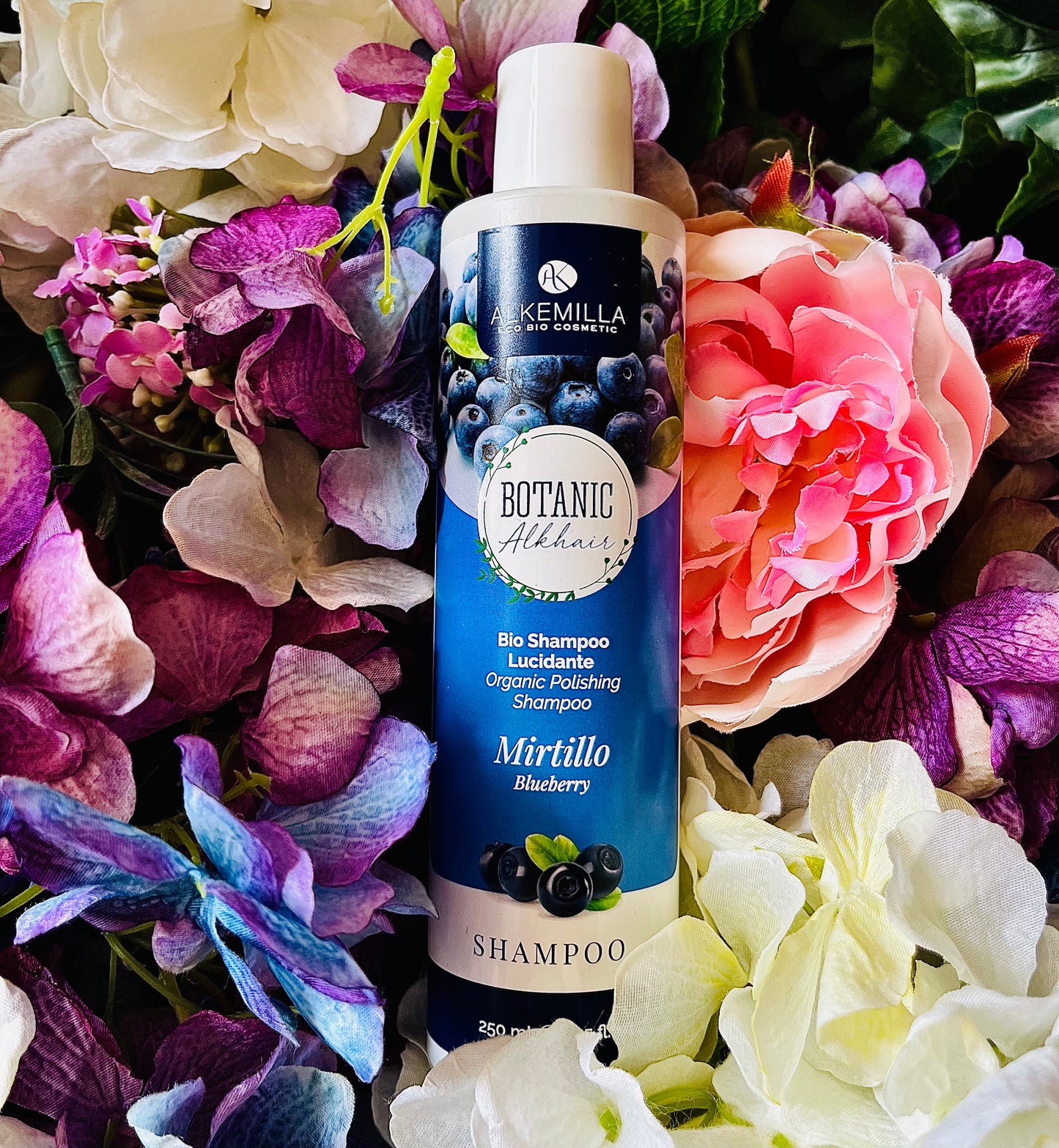Alkemilla-Bio Shampoo Lucidante Mirtillo
