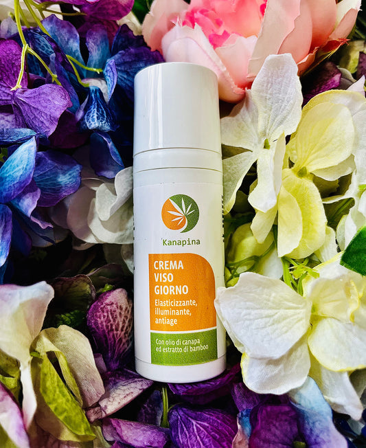 Officina Umbra-Crema Viso Antiage Canapa e Bamboo