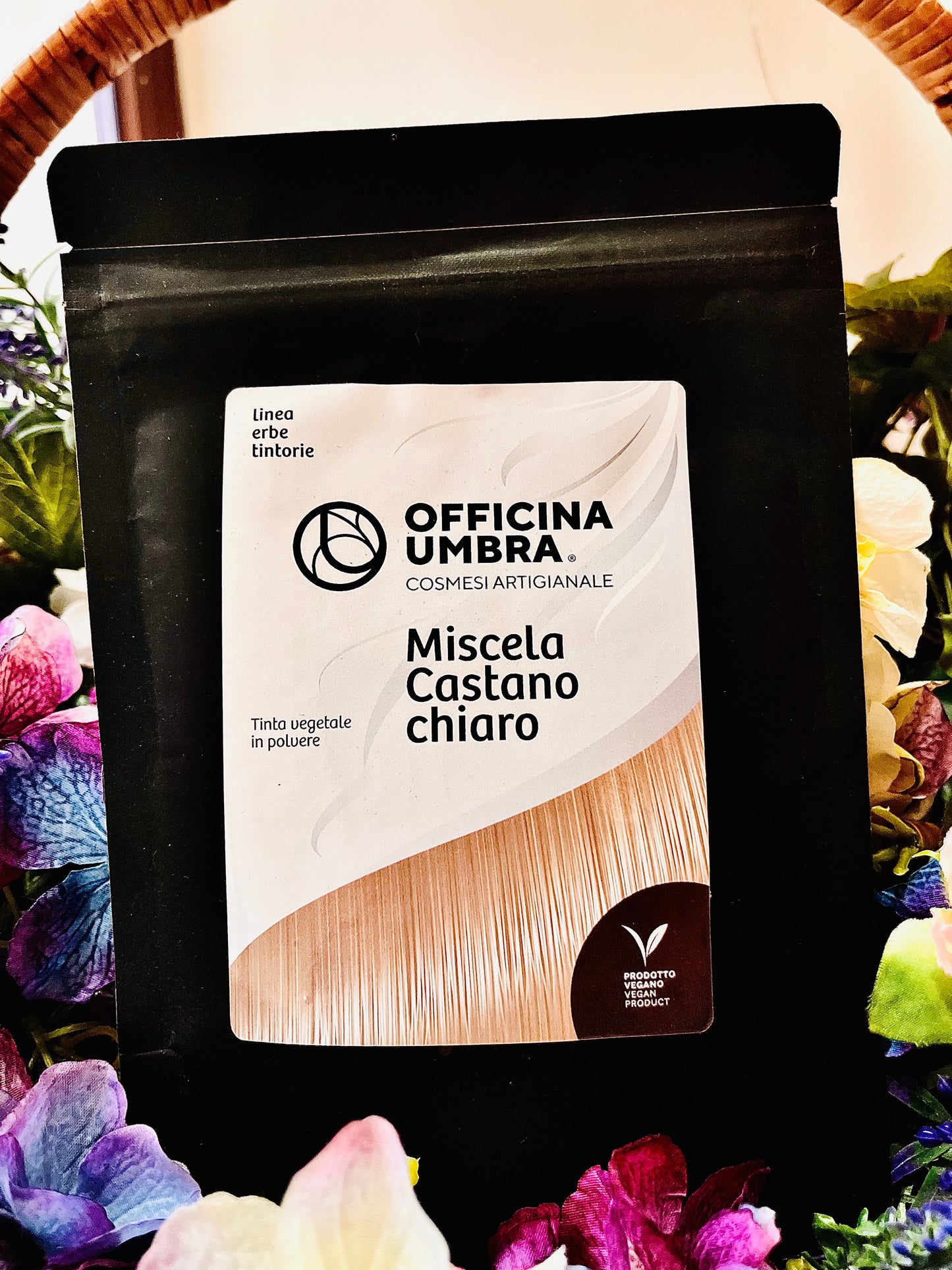 Officina Umbra-Tinta vegetale CASTANO CHIARO