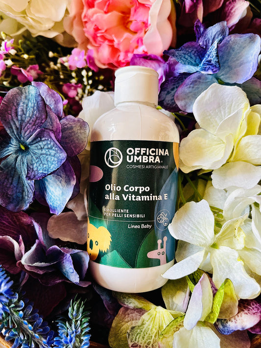 Officina Umbra-Olio baby emolliente alla Vitamina E