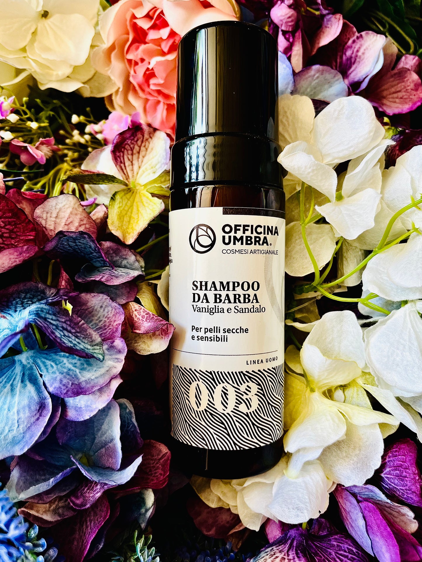 Officina Umbra-shampoo da barba vaniglia e sandalo