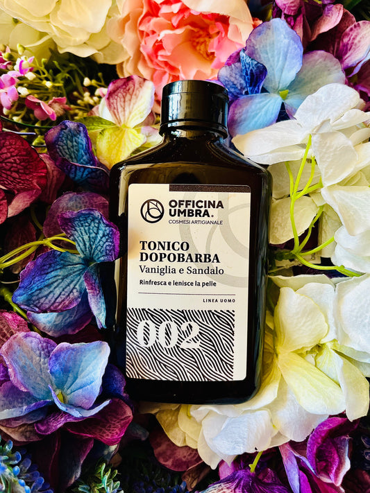 Officina Umbra-Tonico da barba vaniglia e sandalo