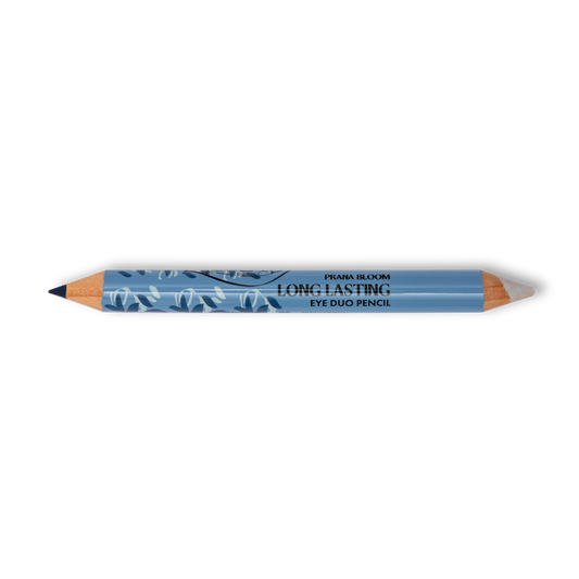 Puro Bio-Long Lasting Eye Duo Pencil -02 – Blue Sky | CELESTE finish perlato/BLU NOTTE finish matte