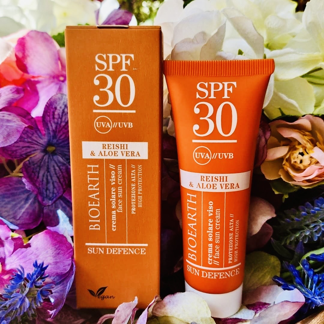 bioearth-Crema solare viso SPF 30