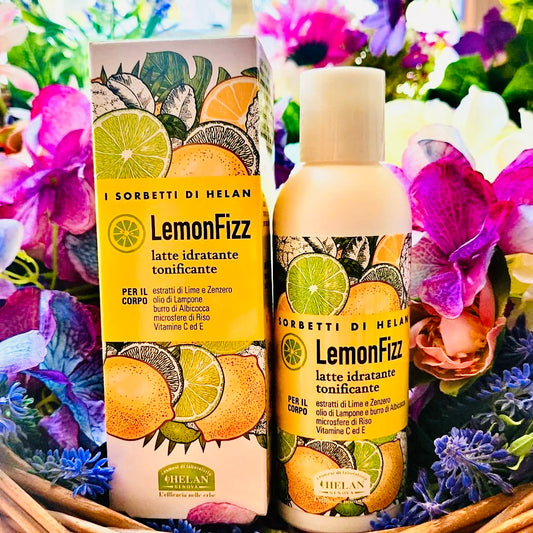 Helan Cosmesi-I Sorbetti di Helan -LemonFizz Latte Idratante Tonificante