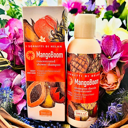 Helan Cosmesi-I Sorbetti di Helan - MangoBoom Shampoo Doccia Concentrato