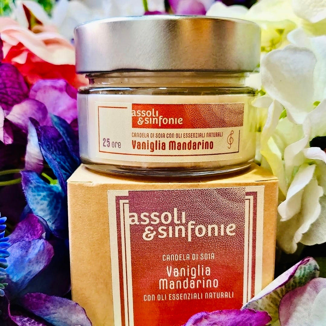 Officina Umbra-Candela Vaniglia e mandarino