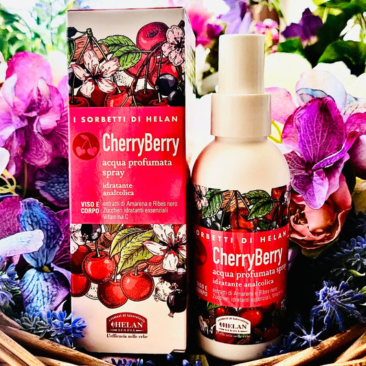 Helan Cosmesi- CherryBerry Acqua Profumata Spray Idratante Analcolica