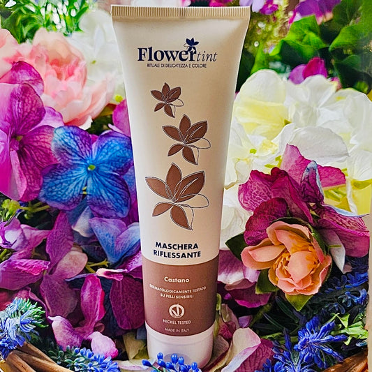 Flowertint-Maschera Riflessante Castano