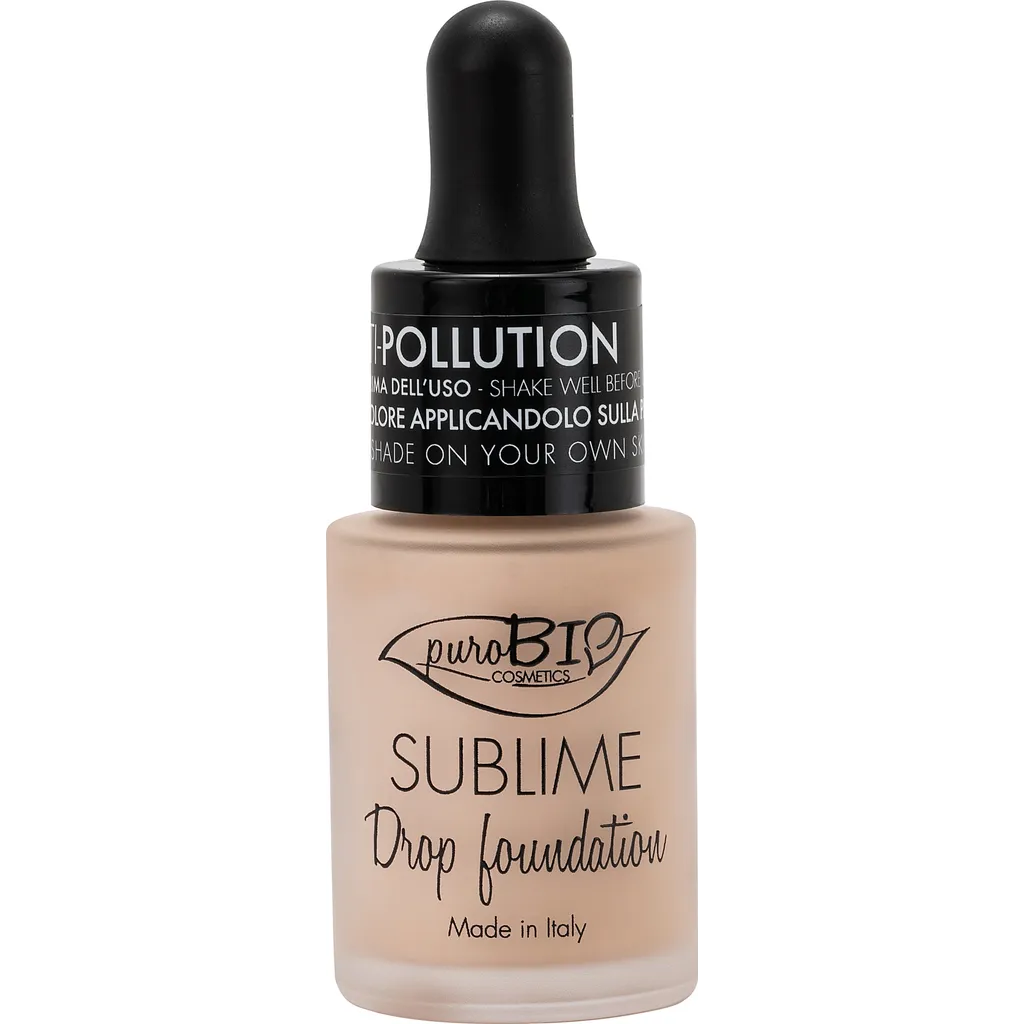 Puro Bio- FONDOTINTA SUBLIME DROP FOUNDATION