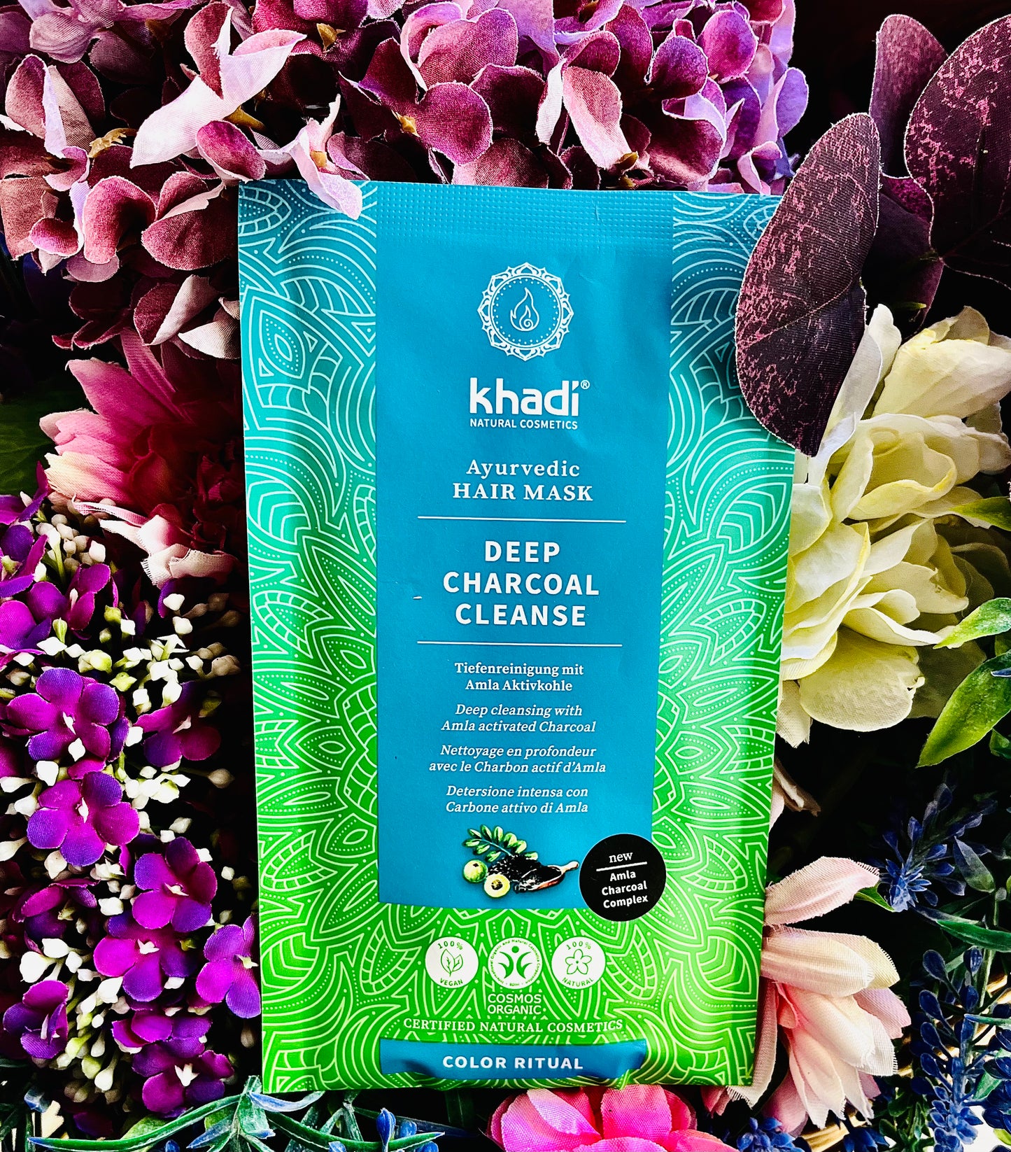 Khadi - Deep Charcoal Cleanse- Machera capelli ayurvedica