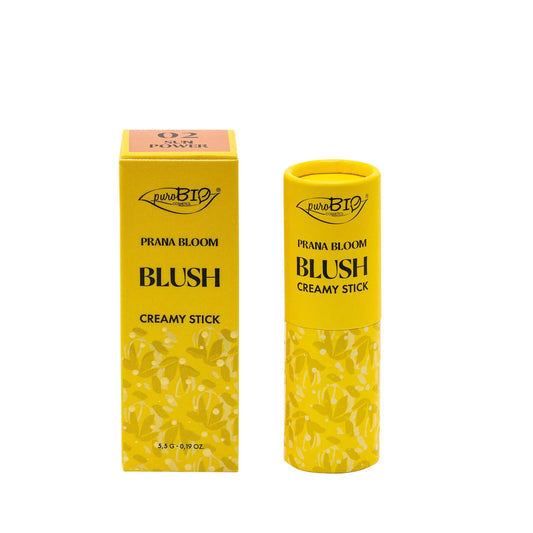 Puro Bio-BLUSH CREAMY STICK-02 – Sun Power | Finish perlato