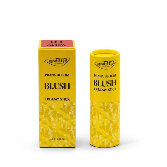 Puro Bio-BLUSH CREAMY STICK-03 – Coral Energy | Finish soft matte