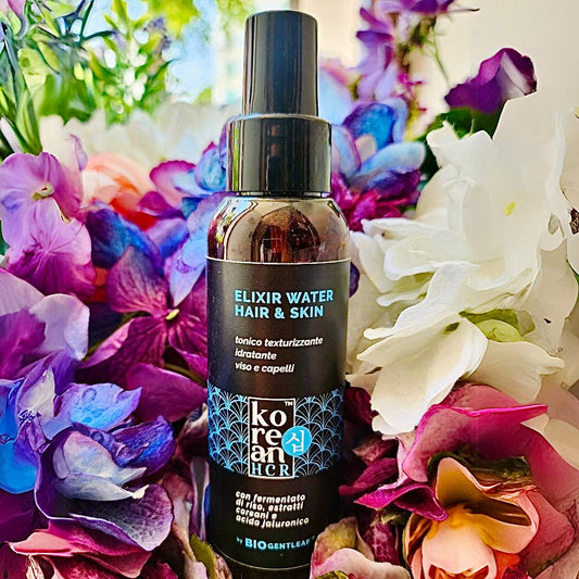 BioGentleaf - Elixir Hair Water&Skin Tonico idratante e texturizzante per viso e capelli