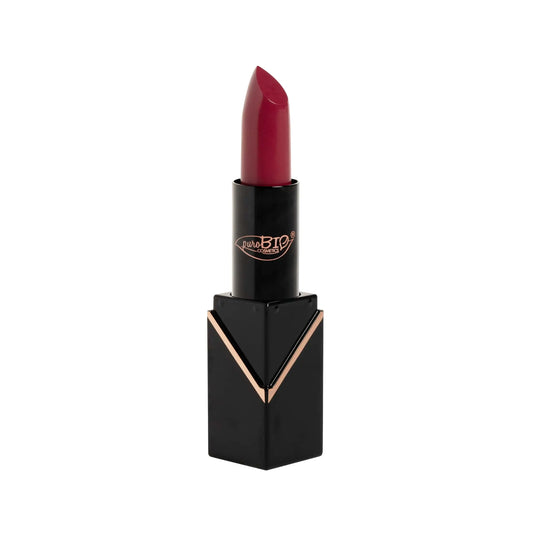 Puro Bio-LIPSTICK CREAMY MATTE-Tonalità n.102 – Fucsia Scuro
