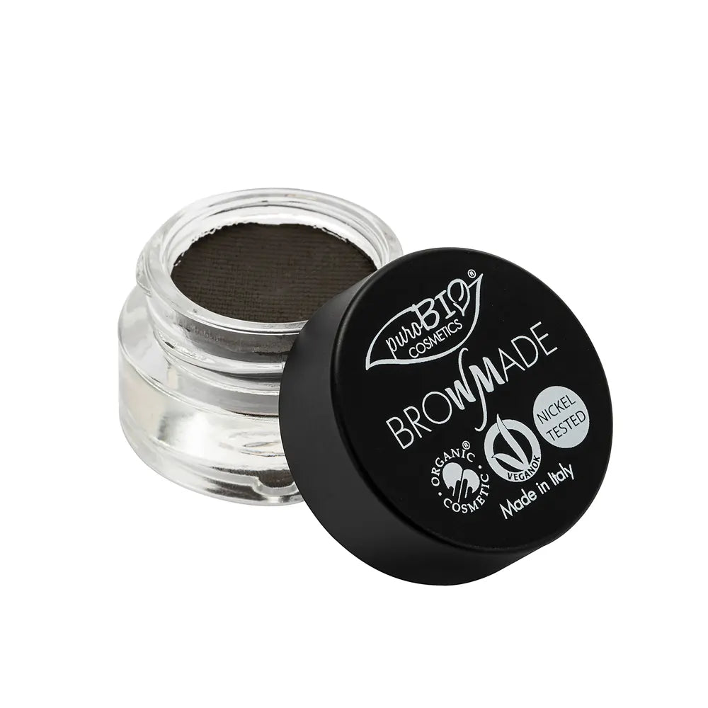 Puro Bio-BrowMade – Pasta per Sopracciglia-Carbone 04