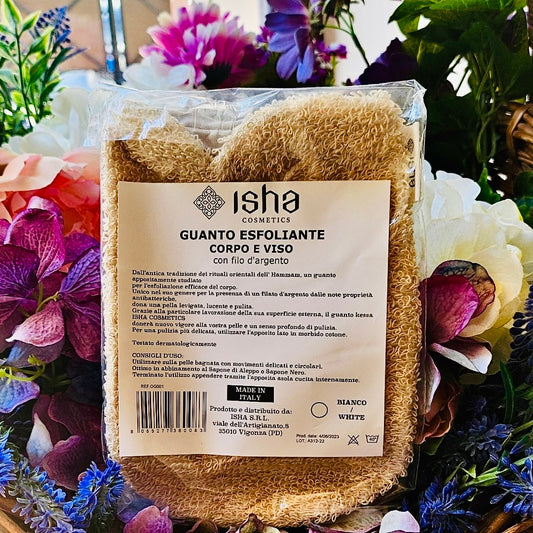 Guanto Esfoliante in Cotone Filo d’Argento Bianco

Il Guanto Esfoliante in Cotone Filo d’Argento Bianco è un innovativo trattamento quotidiano per la pulizia della pelle, a base di argento.
Pulizia profonda e accurata senza utilizzo di latte detergente.
Adatto per tutti i tipi di pelle, anche quella più sensibile.
100% made in Italy.

 