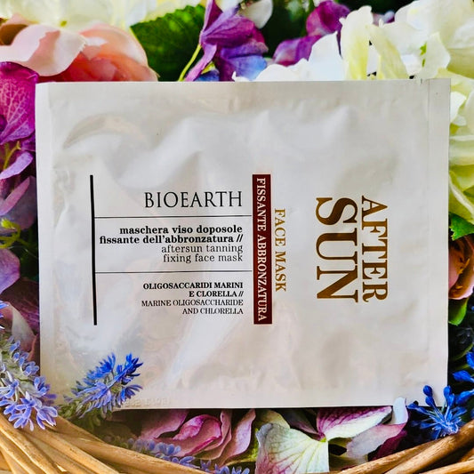 Bioearth - Maschera viso fissante dell'abbronzatura