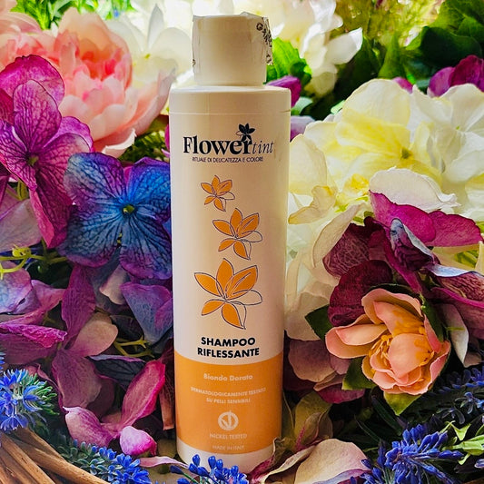 Flowertint-Shampoo Riflessante Biondo Dorato