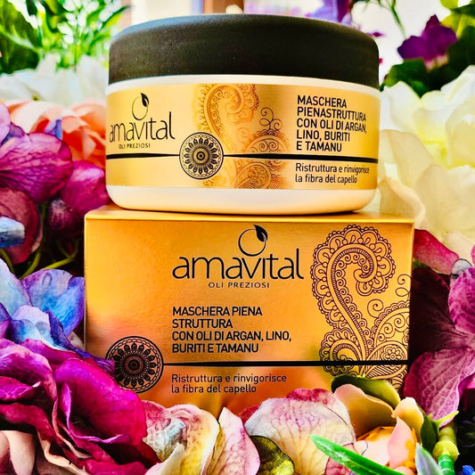 AmaVital-Maschera pienastruttura olii preziosi