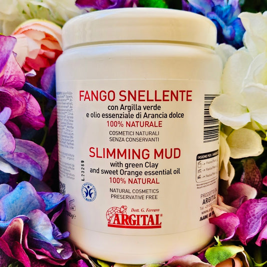 Argital-Fango snellente con argilla verde e olio essenziale di arancia dolce