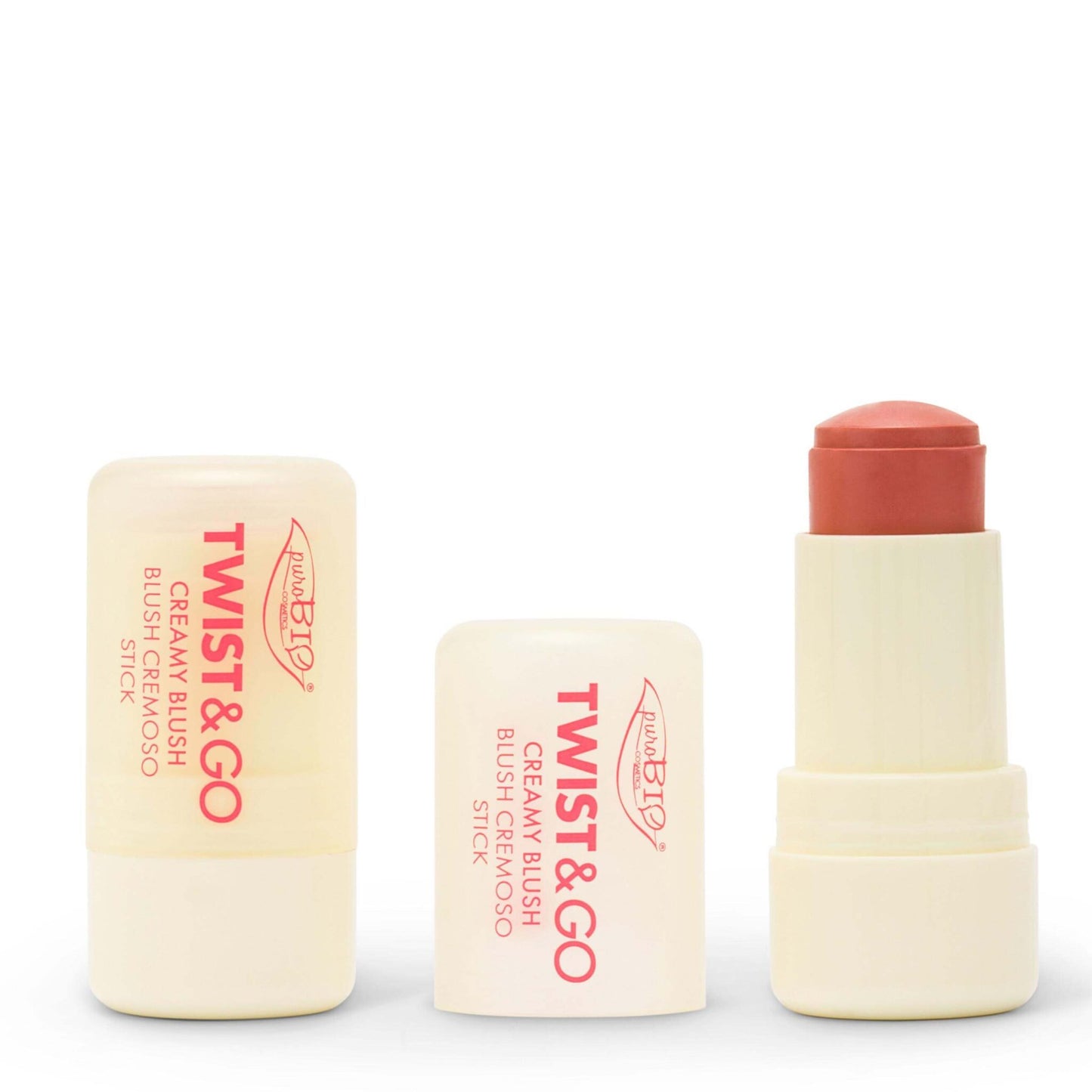 PUROBIO Twist & Go -  Blush Cremoso in Stick 04 Strawberry